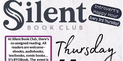Silent Book Club - Hot Springs 