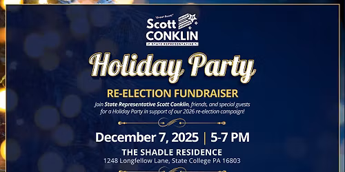 Scott Conklin Holiday Party