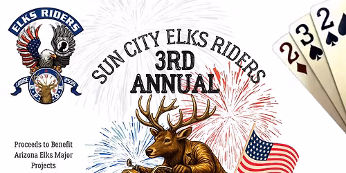 3rd Annual Sun City Elks Riders Fall Poker Run 