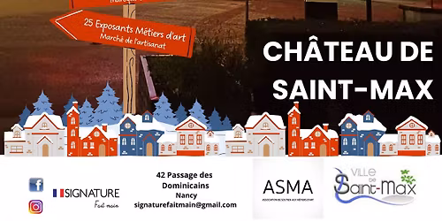 Salon des M\u00e9tiers d'Art au ch\u00e2teau de St Max