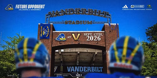 Delaware Blue Hens at Vanderbilt Commodores Football