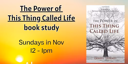 The Power of This Thing Called Life - book study
