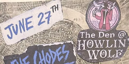 ANALOG DAYDREAM, LEFT HAND HOTDOG AND THE CHODES LIVE AT HOWLIN' WOLF