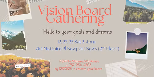 Vision Board Gathering
