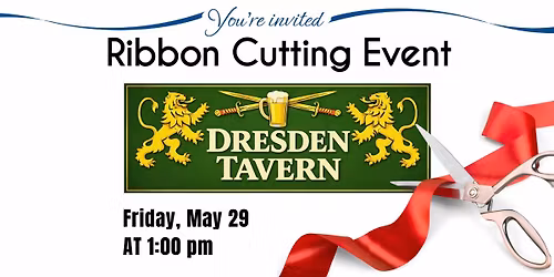 Dresden Tavern Ribbon Cutting Ceremony