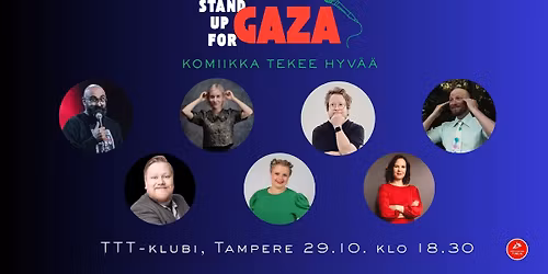 Stand Up for Gaza -hyv\u00e4ntekev\u00e4isyysilta Tampereella