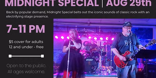 Live Music at the Legion - Midnight Special