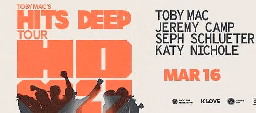 TOBYMAC with Jeremy Camp, Seph Schlueter, Katy Nichole: Hits Deep Tour