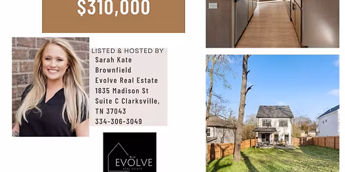 OPEN HOUSE- 416B Oak St Clarksville, TN 37042