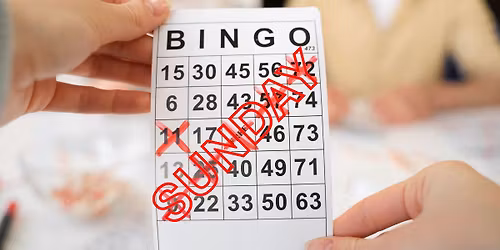 Sunday Bingo @ the V!