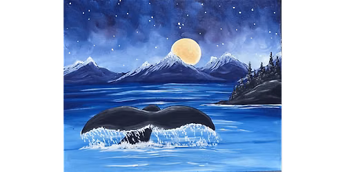 Whale Watching - Paint and Sip in Fishkill | Classpop!\u2122