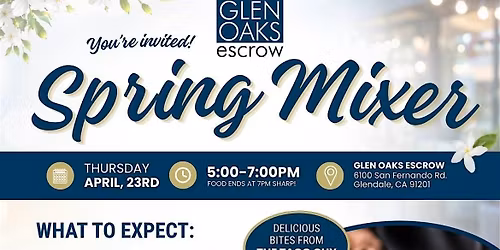 You're Invited! Spring Mix Thursday April 23rd. 2026