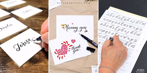 Calligraphy for Beginners Workshop | Oak Ridge, TN