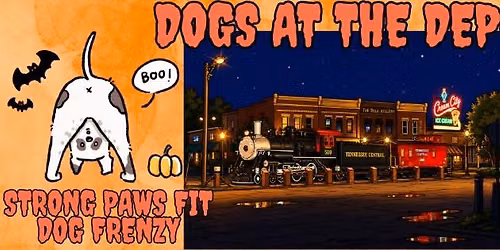 Strong Paw's Dogs at the Depot: A Halloween Fit Dog Frenzy!