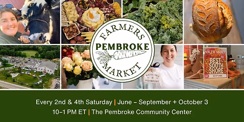 Pembroke Farmers Market - Opening Day