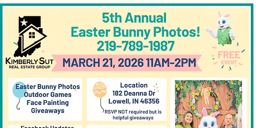 Easter Bunny Photos Free Event