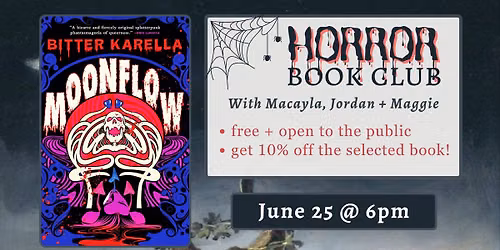 Horror Book Club: "Moonflow"
