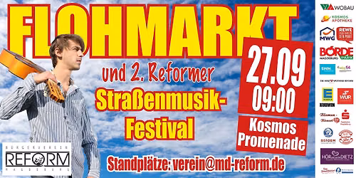 Flohmarkt & Stra\u00dfenmusikfestival