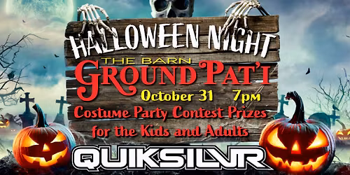 HALLOWEEN PARTY @ GROUND PATI with QUIKSILVR
