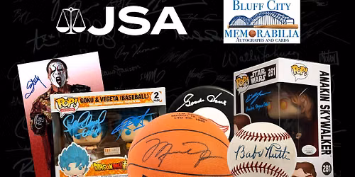 JSA at Bluff City Memorabilia