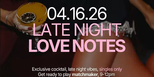 Thursday | Late Night Love Notes | Nashville