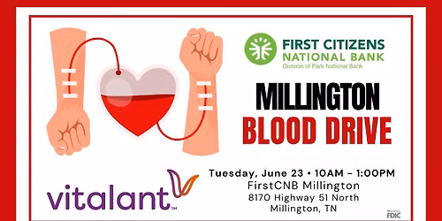 Millington Blood Drive | June 23, 2026