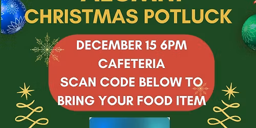 Tenoroc FFA Alumni Christmas Pot Luck