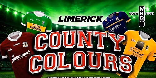 Limerick County Colours Night 2026 -  Presented by WKD