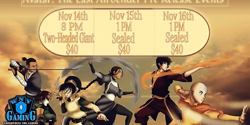 Avatar: The Last Airbender Sealed Saturday