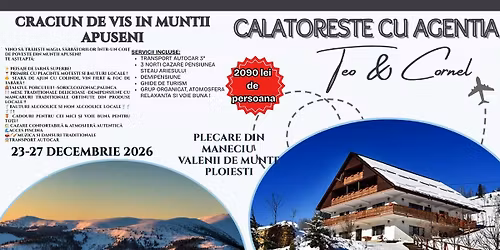 CRACIUN DE POVESTE -MUNTII APUSENI -STEAUA ARIESULUI