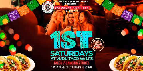 1st Saturdays at Vudu Taco w\/ Latin Flow Squad