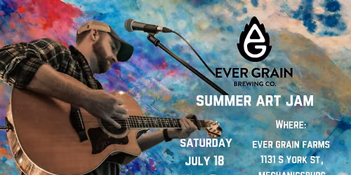 Dave McCullough at Evergrain Art Jam