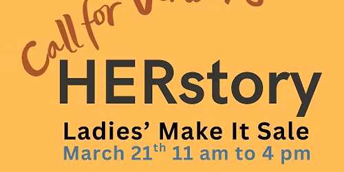 Ladies Make It Event: Art & Craft Sale