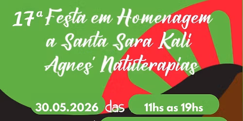 17\u00aa Festa em Homenagem a Santa Sara Kali - Agnes' Natuterapias (Festa Cigana)
