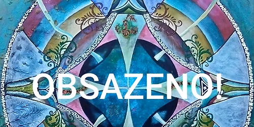 MANDALA AKRYLEM NA PL\u00c1TNO