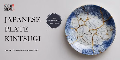 Japanese Kintsugi Plate - Bangalore