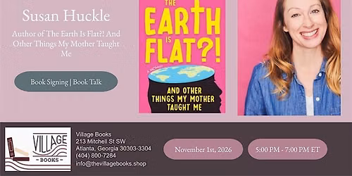 Book Signing and Talk with Susan Huckle