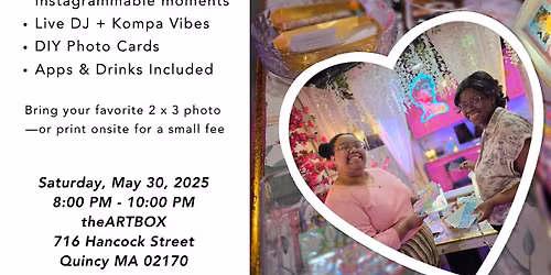 Kompa & Photo Cards Night: Haitian Heritage Creative Experience