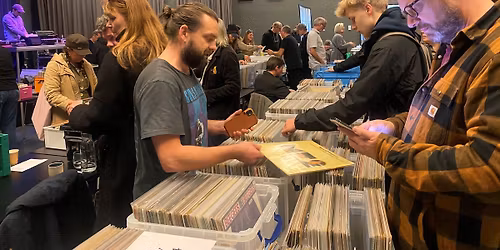 Vinylmarked i KU.BE - efter\u00e5r 2025