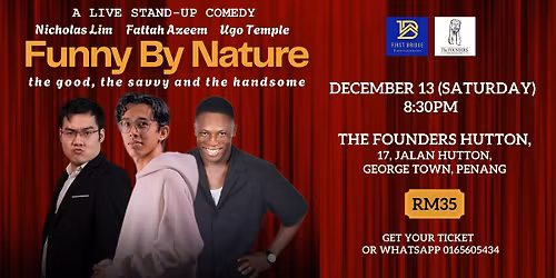 FUNNY BY NATURE - A LIVE STAND-UP COMEDY