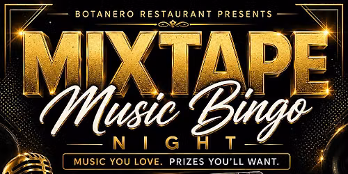 MIX TAPE MUSIC BINGO