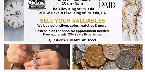 5-Day Buying Event! Estates Roadshow - King of Prussia, PA