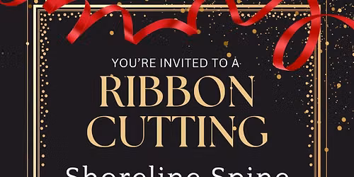 Ribbon Cutting - Shoreline Spine
