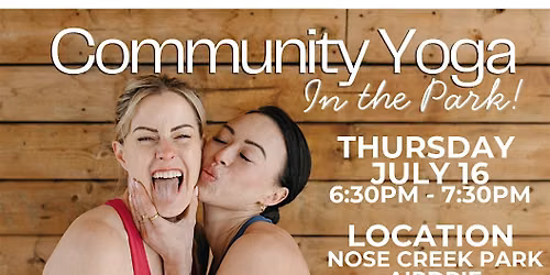 Community Yoga in the Park with Gill Bell & Naomi Keane