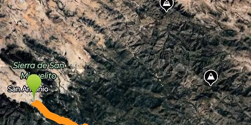MEGA TRAVES\u00cdA EN LA SIERRA DE SAN MIGUELITO 