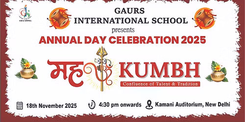 Annual Day Celebration 2025  Theme: Mahakumbh 