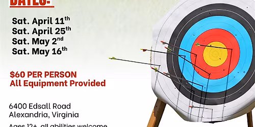 Intro To Archery - Beginner friendly 90-Minute Outdoor Session