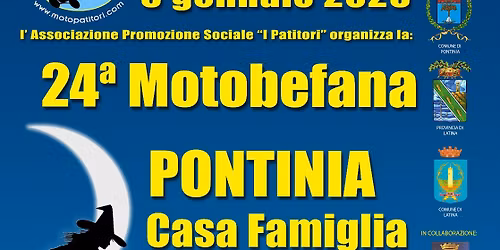 24\u00aa MOTOBEFANA DELLA SOLIDARIET\u00c0 (andiamo a Pontinia)