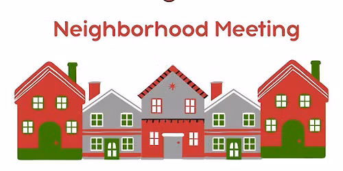 Monthly Neighborhood Meeting @Ronald McDonald House Charities