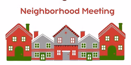 Monthly Neighborhood Meeting @Ronald McDonald House Charities
